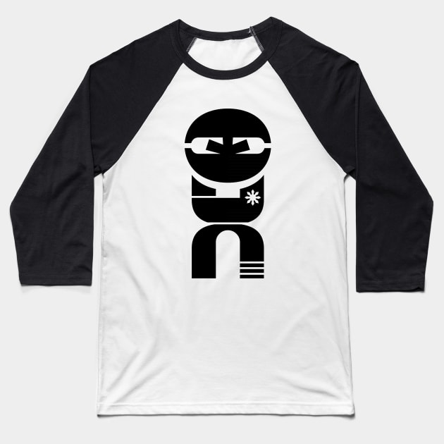 star ninja Baseball T-Shirt by estaDESIGN